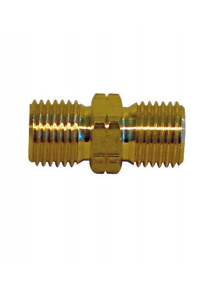 Dwójnik złączka prosta do gazu Connector 1/4"+1/4" - Brunner