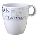 Kubek z melaminy Mug Blue Ocean 300 ml - Brunner