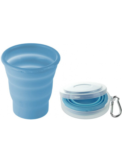 Składany kubek Foldaway Glass 200 ml Blue - Brunner