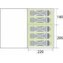 Namiot rodzinny 5 osobowy Kalynda 5 - Brunner