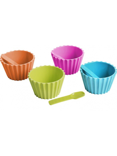 Miseczki z melaminy do lodów Ice Cream Set Ø12 cm - Brunner