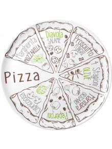 Talerz z melaminy do pizzy Pizza Set Ø37,5 cm 2 szt. - Brunner