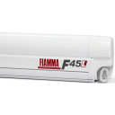 Roleta markiza w kasecie F45L 450 Polar White Deluxe Grey - Fiamma