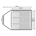 Namiot turystyczny dla 3 osób Ontario 3 BTC - EuroTrail