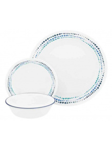 Zestaw obiadowy -  Ocean Blue 12 cz Corelle