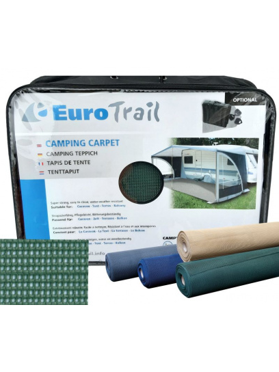 Wykładzina do przedsionka Camptex 550x350 cm Zielona - EuroTrail