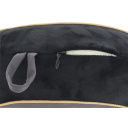 Poduszka turystyczna Travel Pillow MemoryFoam De Luxe czarno/szara - TravelSafe