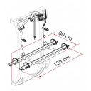 Bagażnik rowerowy Carry-Bike Frame Sprinter >2018 + rama montażowa - Fiamma