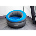 Fotel dmuchany Inflatable Donut Flocked Blue - Vango