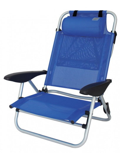 Krzesło plażowe Beach Chair Mallorca Royal Blue - EuroTrail