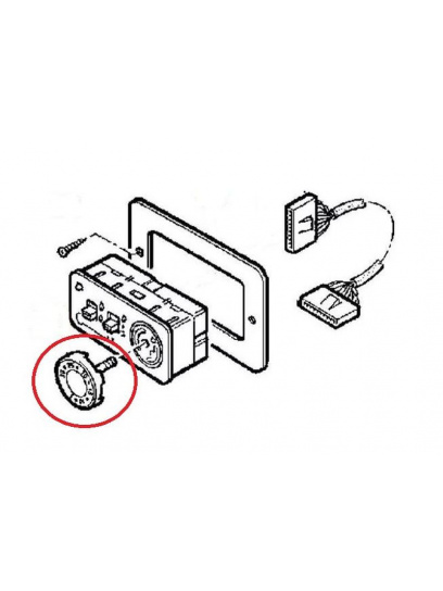 Pokrętło panelu sterowania do ogrzewania Trumatic E2400/E4000 - Truma