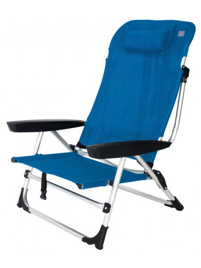 Krzesło plażowe Beach Chair Marbella Royal Blue - EuroTrail