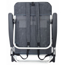 Krzesło plażowe Beach Chair Marbella Charcoal - EuroTrail